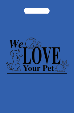 Tote Bags - QTY: 1,000&lt;BR&gt;We Love Your Pet