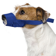 Quick Muzzle® for Dogs, Small, Blue